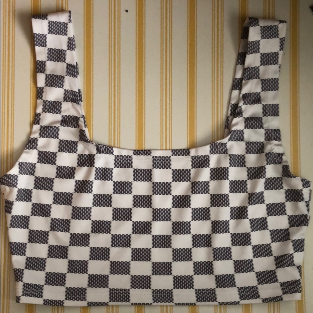 Checkered Bralette